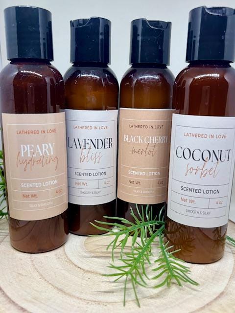 Body Lotion - Hand & Body Moisturizing Lotion, Luxurious Handmade skincare