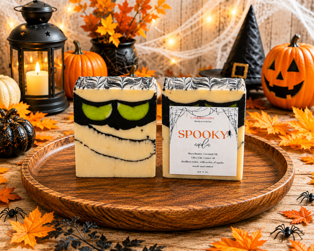 Spooky Suds - All Natural handmade cold process soap,