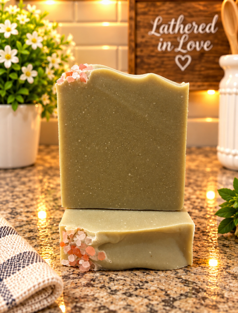 Deep Sea Mud - All Natural handmade cold process soap,
