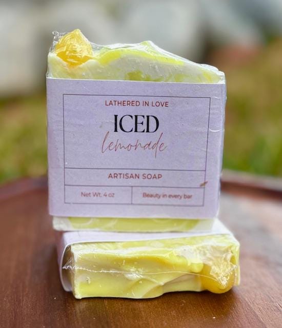 Lemonade- All Natural handmade cold process soap, Mother's Day gift, Party Favors, Bridal Shower, Baby showers, & more, Artisan Soap