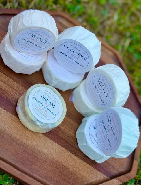 Shower steamers, Aromatherapy, Spa, Shower Bomb, Handmade gift