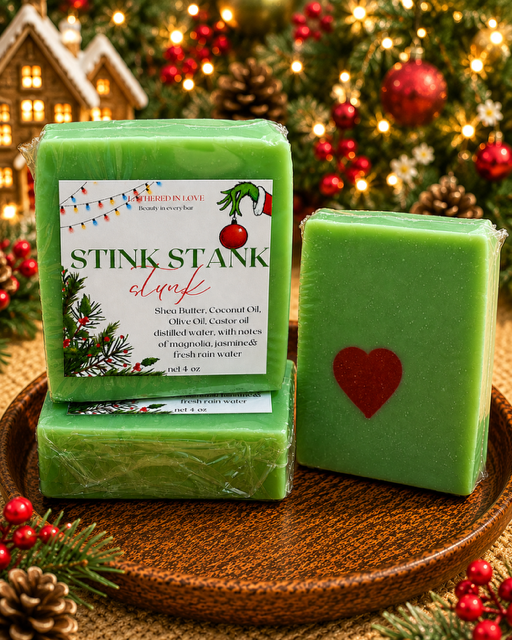 Stink, Stank, Stunk- All Natural handmade CP soap,