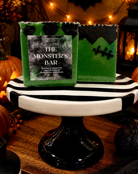 Frankenstein - All Natural handmade cold process soap,