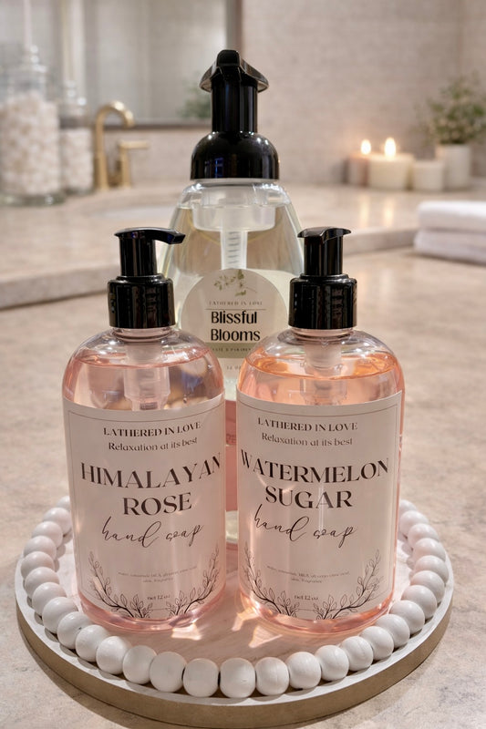 Liquid Hand Soap - All Natural handmade cold process soap, Mother's Day gift, Party Favors, Bridal Shower, Baby shower and more